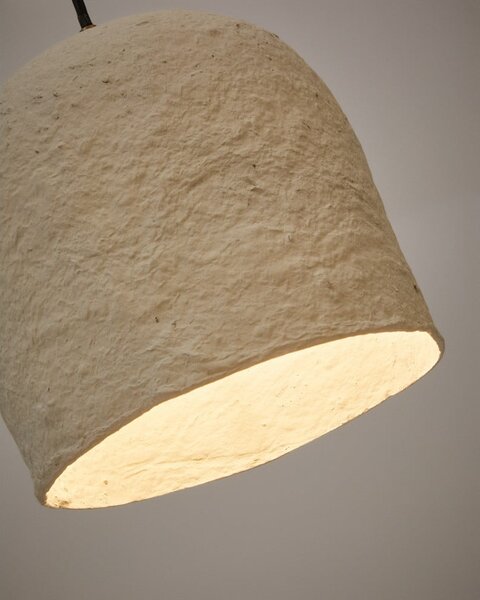 Biała lampa wisząca ø 25 cm Calvia – Kave Home