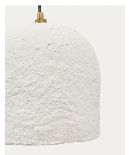 Biała lampa wisząca ø 25 cm Calvia – Kave Home