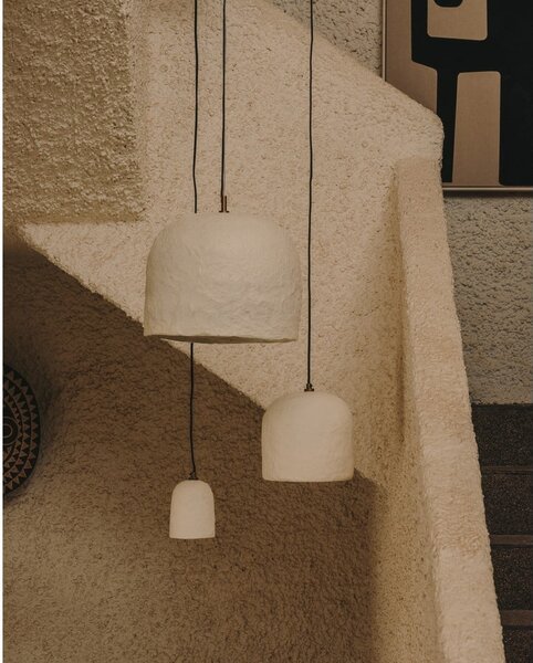 Biała lampa wisząca ø 25 cm Calvia – Kave Home