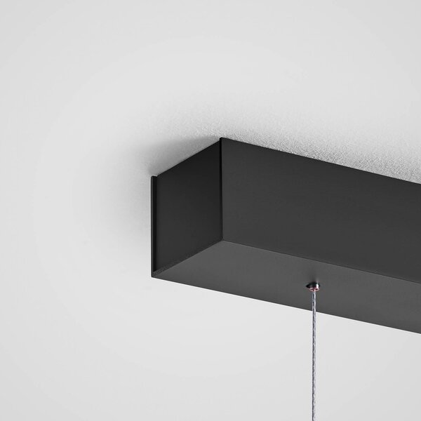 Lampa wisząca Keijo Quitani, możliwość ściemniania, ciemne drewno, salon / jadalnia, drewno, dworkowy / rustykalny