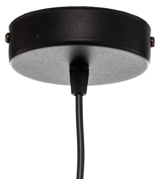 Lampa wisząca Boho Duolla, możliwość ściemniania, zielony, sypialnia, metal