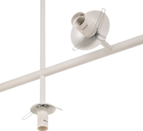 Lampa wisząca Dione ALDEX, możliwość ściemniania, biały / opal, salon / jadalnia, szkło, nowoczesny