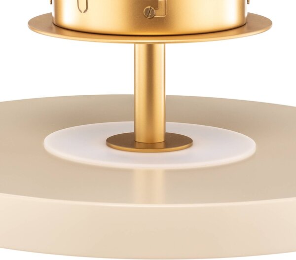 UMAGE Lampa sufitowa designerska Asteria Up Medium, możliwość ściemniania, biały / opal, salon / jadalnia, metal, design