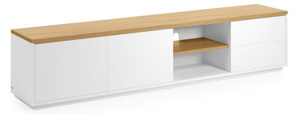 Biała szafka pod TV 200x44 cm Abilen – Kave Home