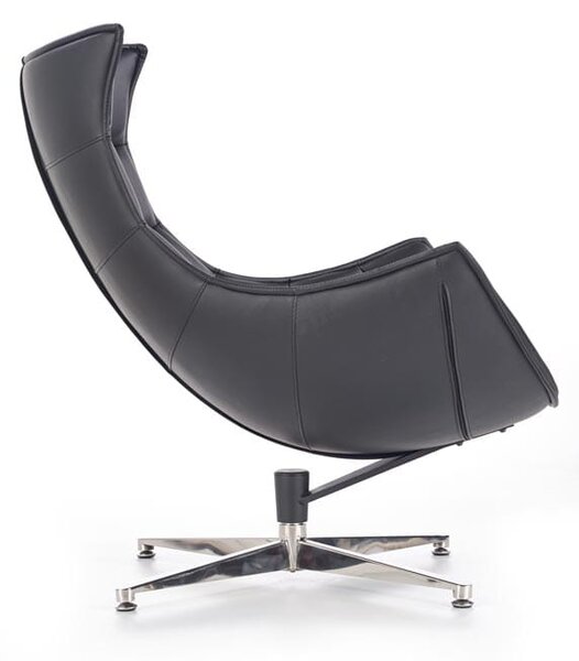 Elegancki skórzany fotel wypoczynkowy Egg | Umeblowana.com