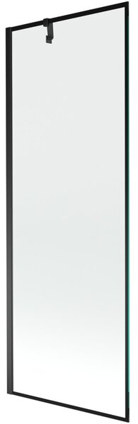 Mexen Next parawan nawannowy 1-skrzydłowy 70 x 150 cm, czarna ramka, czarny - 895-070-000-00-70-70