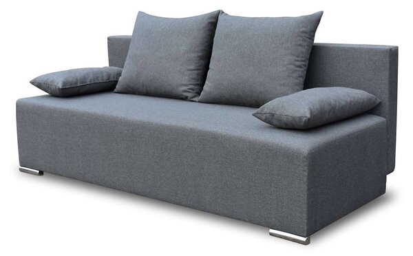 Sofa rozkładana sprężyny bonell Komfort Grafitowa