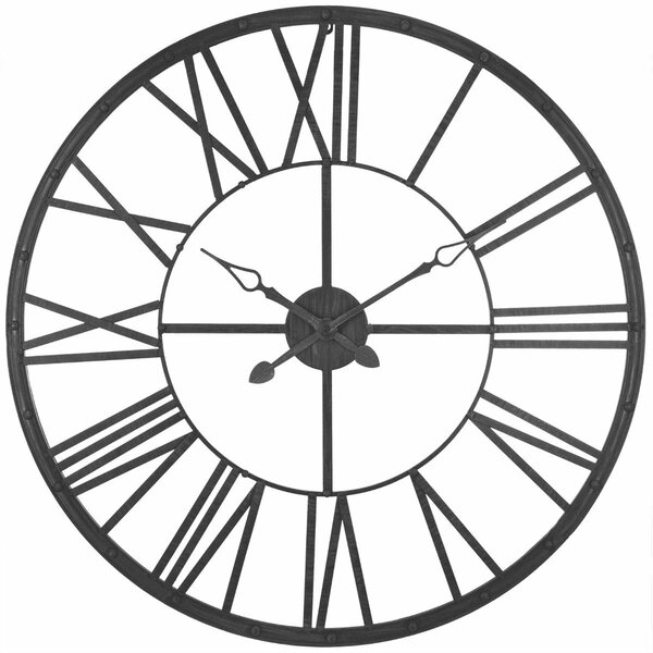 Zegar metalowy z rzymskimi cyframi Ø96 cm