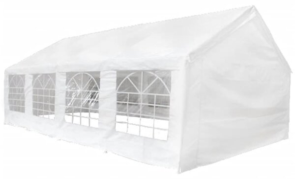 Namiot imprezowy do ogrodu, biały, 8 x 4 m