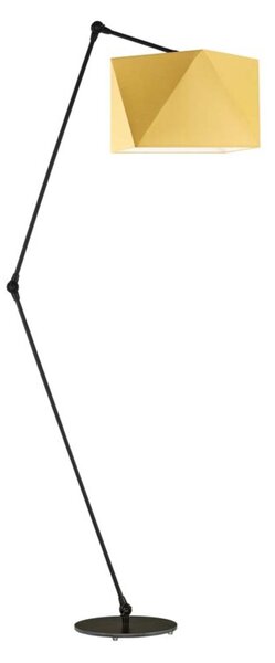 Lampa stojąca podłogowa przegubowa regulowana z abażurem diament SOUL