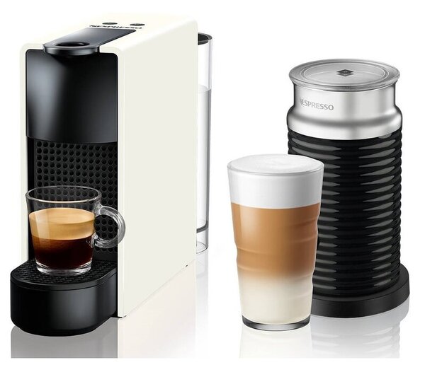 Ekspres KRUPS Nespresso Essenza Mini XN1111 Biały + Spieniacz