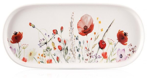 Talerz do serwowania porcelanowy MAKI 25x12 cm