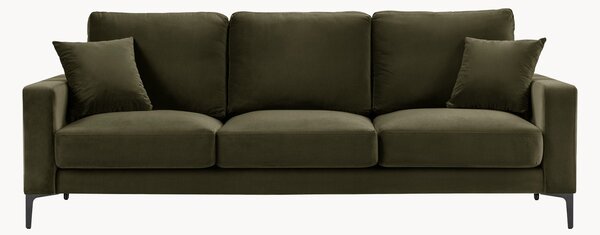 Sofa z efektem aksamitu Venus (3-osobowa), S 220 cm
