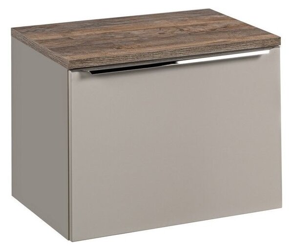 Szafka pod umywalkę nablatową SANTA FE TAUPE 60 cm szara krz