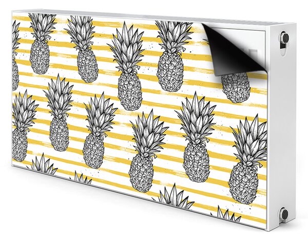 Mata magnesowa na kaloryfer Ananas