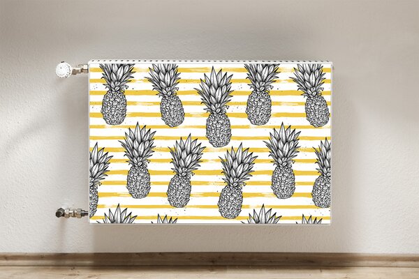 Mata magnesowa na kaloryfer Ananas