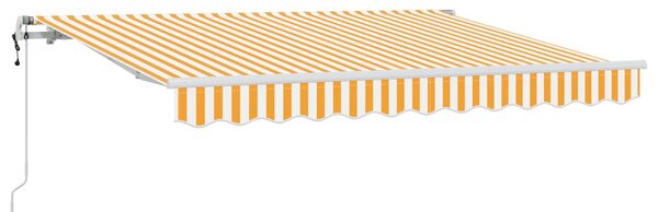 Markiza zwijana Żółty 300 x 200 cm tkanina