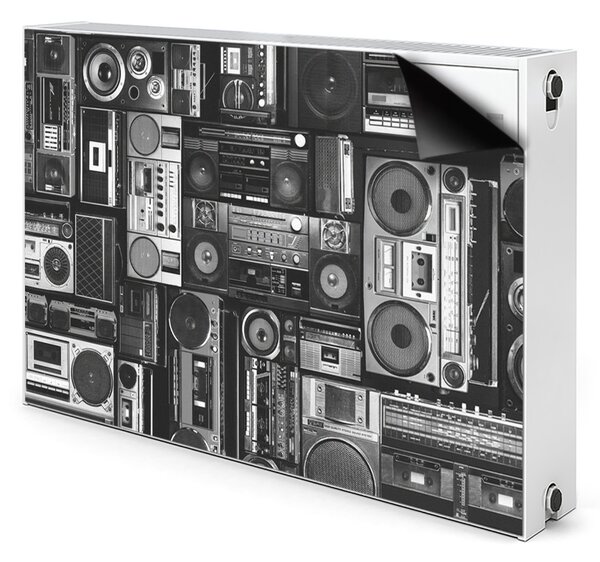Magnes dekoracjny na kaloryfer Old school boombox