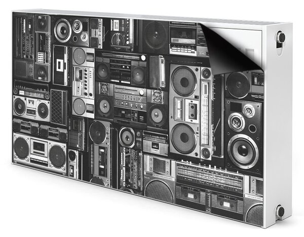 Magnes dekoracjny na kaloryfer Old school boombox