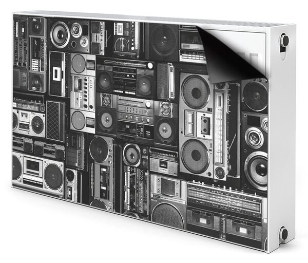 Magnes dekoracjny na kaloryfer Old school boombox