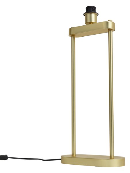 Nowoczesna lampa stołowa mosiężna - Thijmen