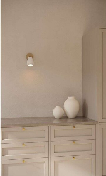 Lampa Ścienna Nuura Aps, Anoli Spot, ściemnialny, złoty | mosiężny, salon, metal, skandynawski