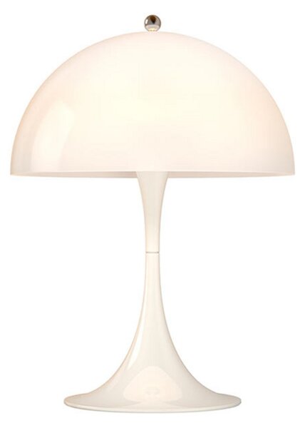 Lampa Stołowa Louis Poulsen, Panthella, biały, salon, tworzywo sztuczne, design