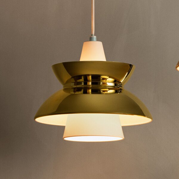 Lampa Wisząca Louis Poulsen, Doo-Wop, ściemnialny, miedziany, salon, metal, design
