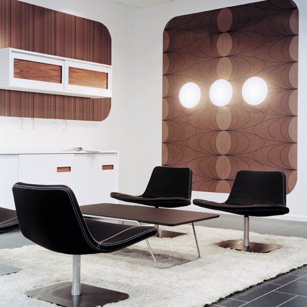 Lampa Ścienna Louis Poulsen, AJ Eklipta, ściemnialny, biały, salon, szkło, design