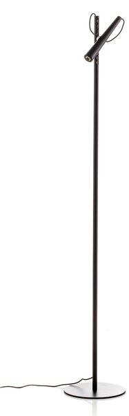 Lampa Podłogowa Foscarini, Magneto, czarny, salon, metal, design