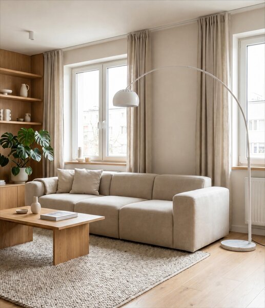 LAMPA STOJĄCA PODŁOGOWA BIAŁA AZURRO C1