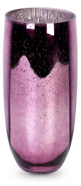 Wazon EUROFIRANY Molly 16 x 38 cm Różowy