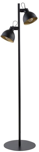 Lampa podłogowa dekoracyjna loftowa czarna dwa ruchome reflektorki 2xE27 15W Mars Sigma Lighting