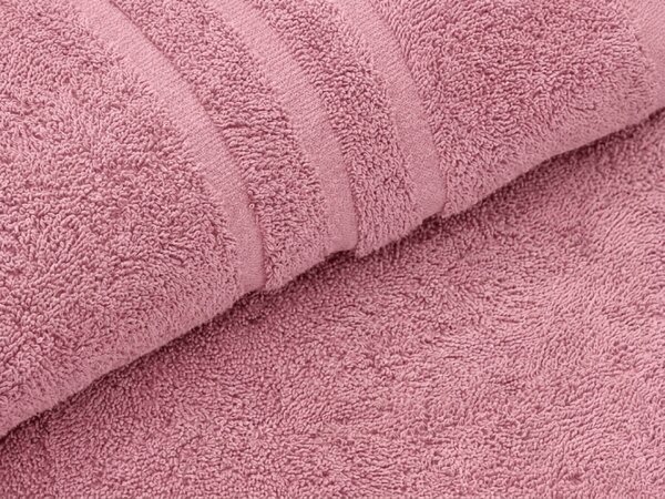 Ręcznik kąpielowy CLASSIC COLOR 70 x 140 cm różowobeżowy, 100% bawełna