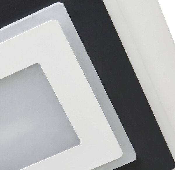Lampa sufitowa LED Rebeka Lindby, możliwość ściemniania, biały / opal, salon / jadalnia, tworzywo sztuczne, nowoczesny