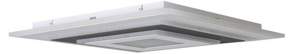 Lampa sufitowa LED Rebeka Lindby, możliwość ściemniania, biały / opal, salon / jadalnia, tworzywo sztuczne, nowoczesny
