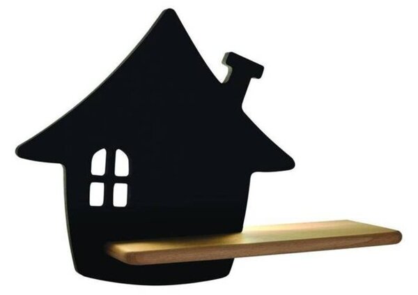 Kinkiet HOUSE czarny LED 1x4W 200lm wym:26x35x12cm IP20 Candellux