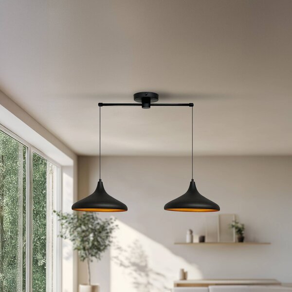 Lampa wisząca Claus ROYALTECH, możliwość ściemniania, salon / jadalnia, metal