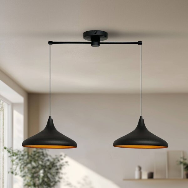 Lampa wisząca Claus ROYALTECH, możliwość ściemniania, salon / jadalnia, metal