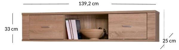 Wisząca szafka na dekoracje D6-W41