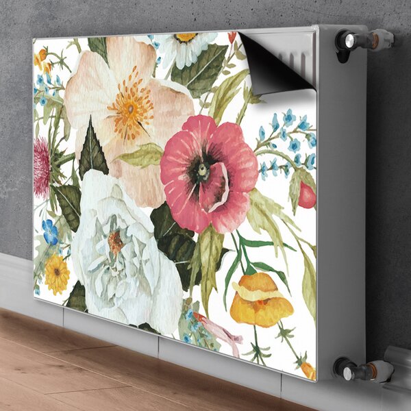 Magnes dekoracjny na kaloryfer Polny bukiet