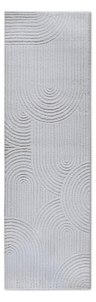 Kremowy chodnik 80x240 cm Chappe Cream White – Elle Decoration