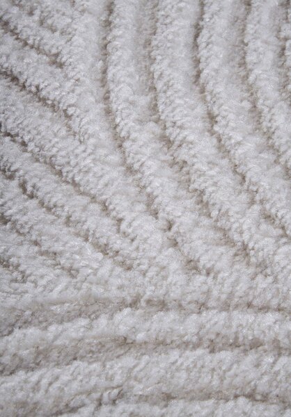 Kremowy chodnik 80x240 cm Chappe Cream White – Elle Decoration
