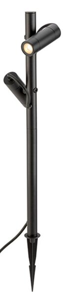 Helia Slim Pole 2 Zewnętrzny Spot w/Spike IP65 Black - SLV