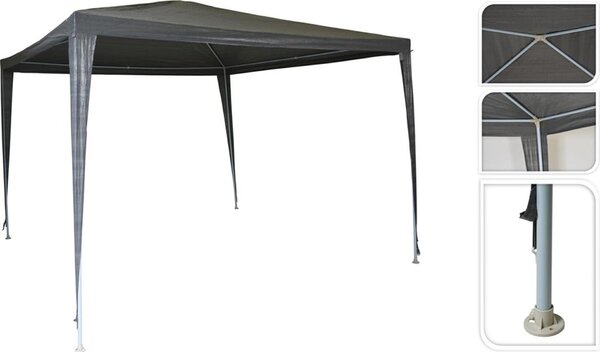 Namiot imprezowy ProGarden 300x300x245 cm szary