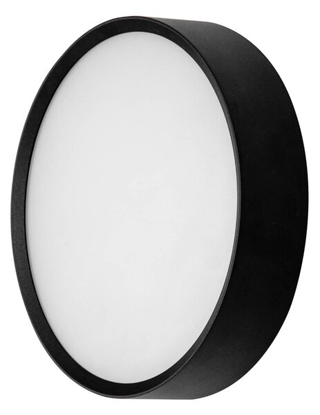 BRUMBERG Kinkiet zewnętrzny LED EYE, otwarty, czarny, CCT, IP65 EYE, czarny, przedpokój, aluminium