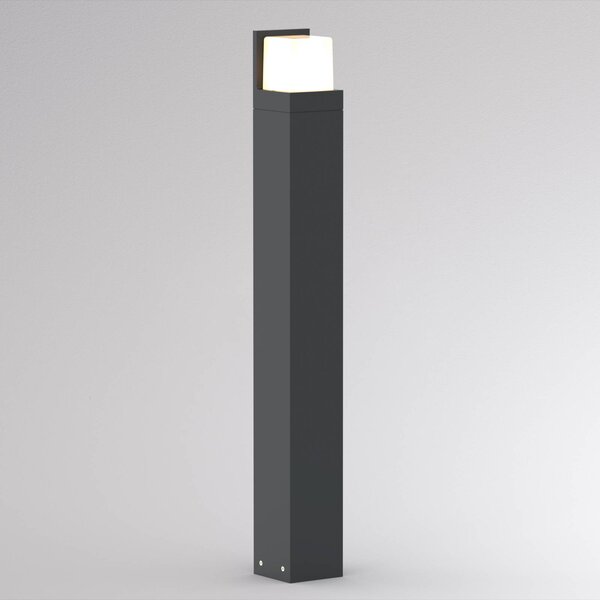 Molto Luce Słupek ogrodowy LED FYNN-C, wysokość 85 cm, kolor antracytowy, CCT, stopień FYNN-C, czarny, aluminium, nowoczesny
