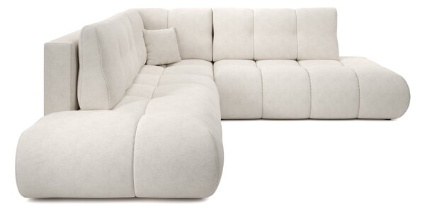 Masseno Narożnik DUCA z funkcją spania i pojemnikiem na pościel Narozniki L, Rozkładana sofa - Grafitowy, PERFECT HARMONY 02