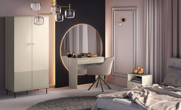 MebleMWM Szafa dwudrzwiowa SOPHIE 01 cashmere