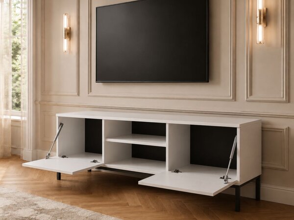 Szafka pod telewizor z drzwiczkami Soroko Biała